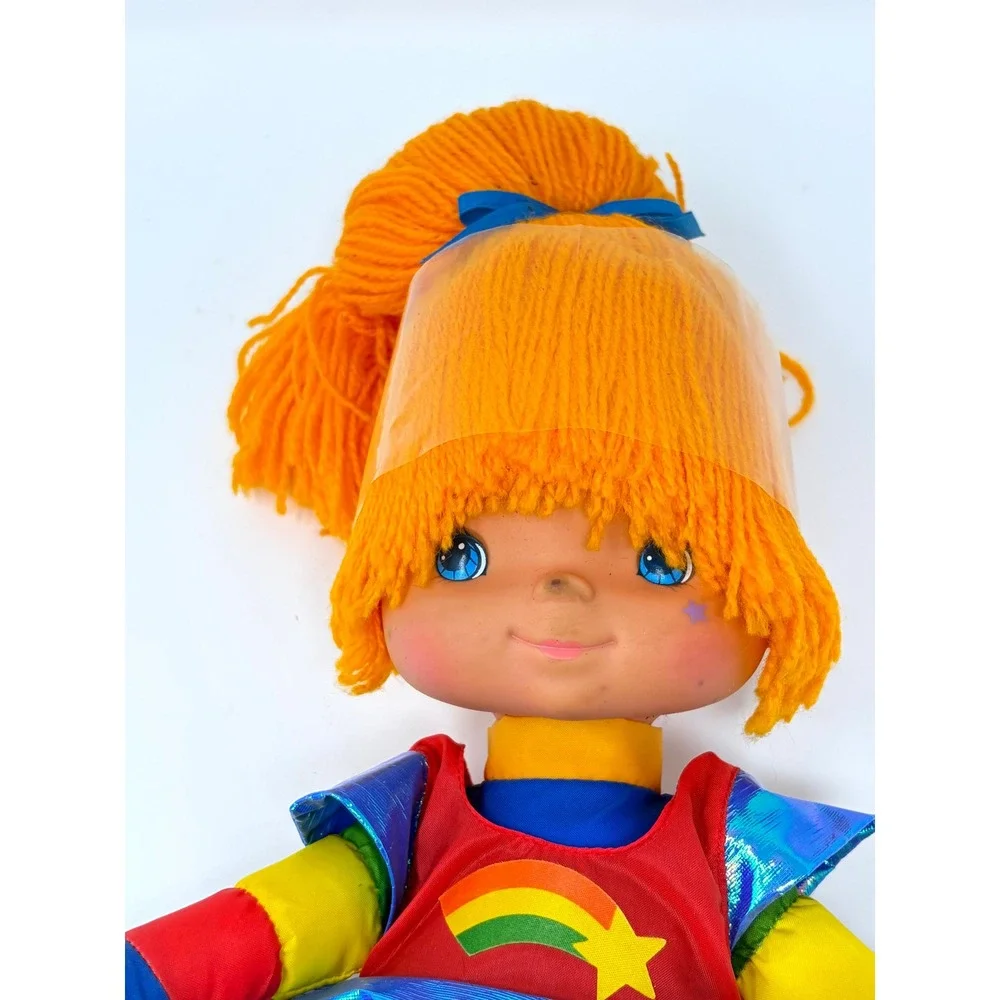 Vintage 1983 Rainbow Brite Doll Mattel Emotions Hallmark 18" Plush Toy with Tag - Picture 2 of 8
